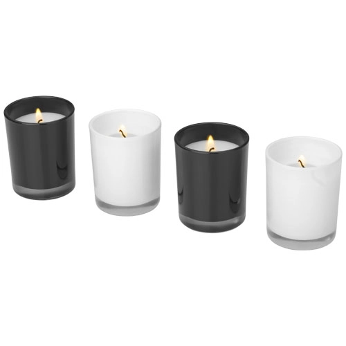 4-częściowy zestaw świec zapachowych Hills PFC-11281700 biały