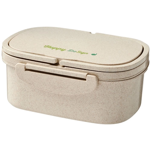 Lunchbox z włókna słomy pszenicy Crave PFC-11299402 biały