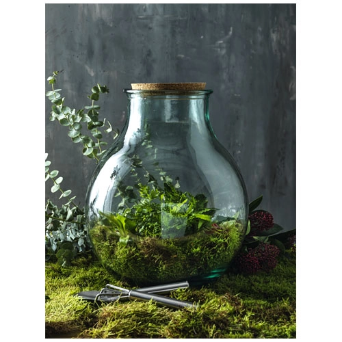 Terrarium Tier ze szkła z recyklingu z zestawem ogrodniczym PFC-11325601