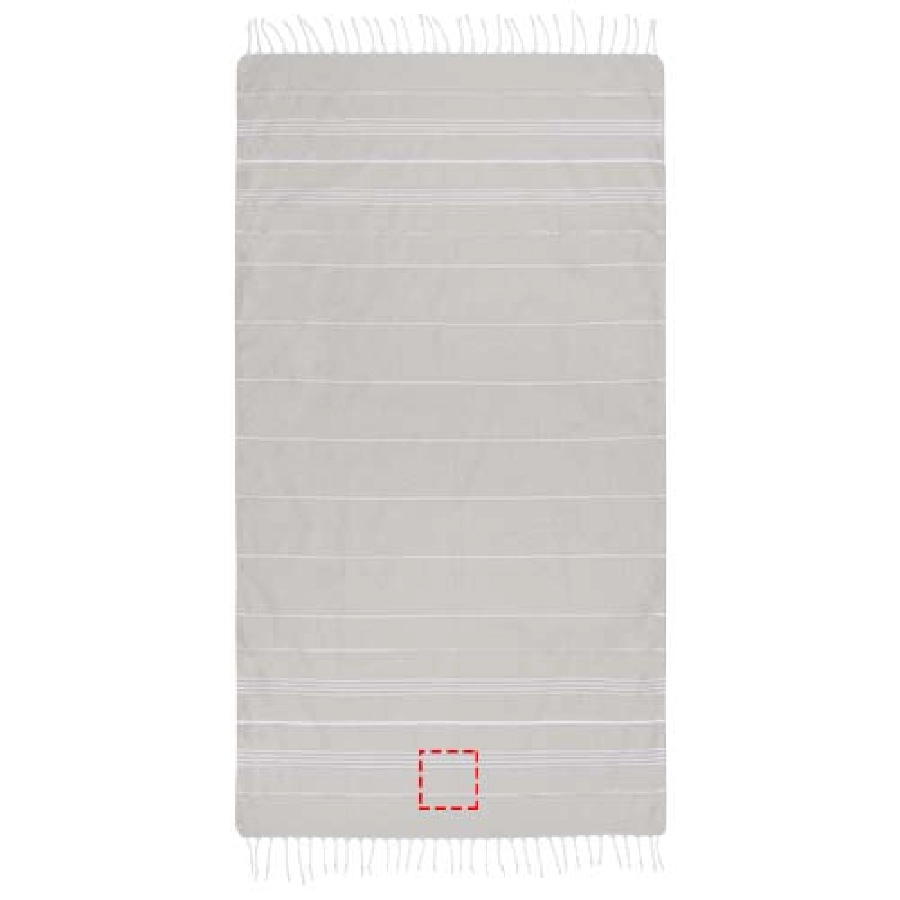 Anna bawełniany ręcznik hammam o gramaturze 150 g/m² i wymiarach 100 x 180 cm PFC-11333502