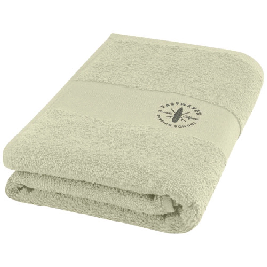 Charlotte bawełniany ręcznik kąpielowy o gramaturze 450 g/m² i wymiarach 50 x 100 cm PFC-11700180