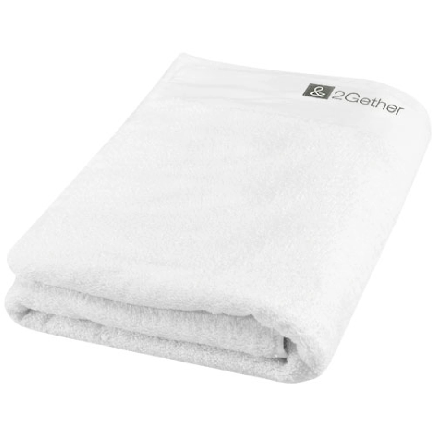 Ellie bawełniany ręcznik kąpielowy o gramaturze 550 g/m² i wymiarach 70 x 140 cm PFC-11700601
