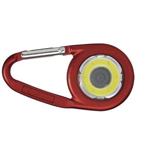 Karabińczyk z latarką COB Eye PFC-11811302 czerwony