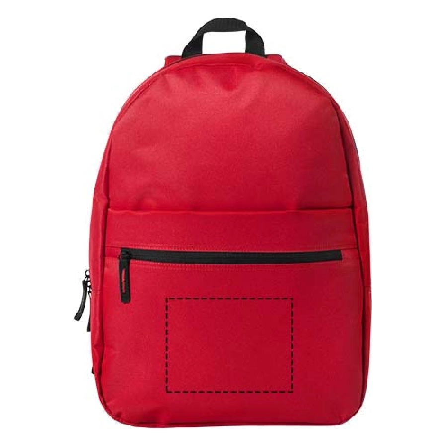 Plecak Vancouver PFC-11942802 czerwony