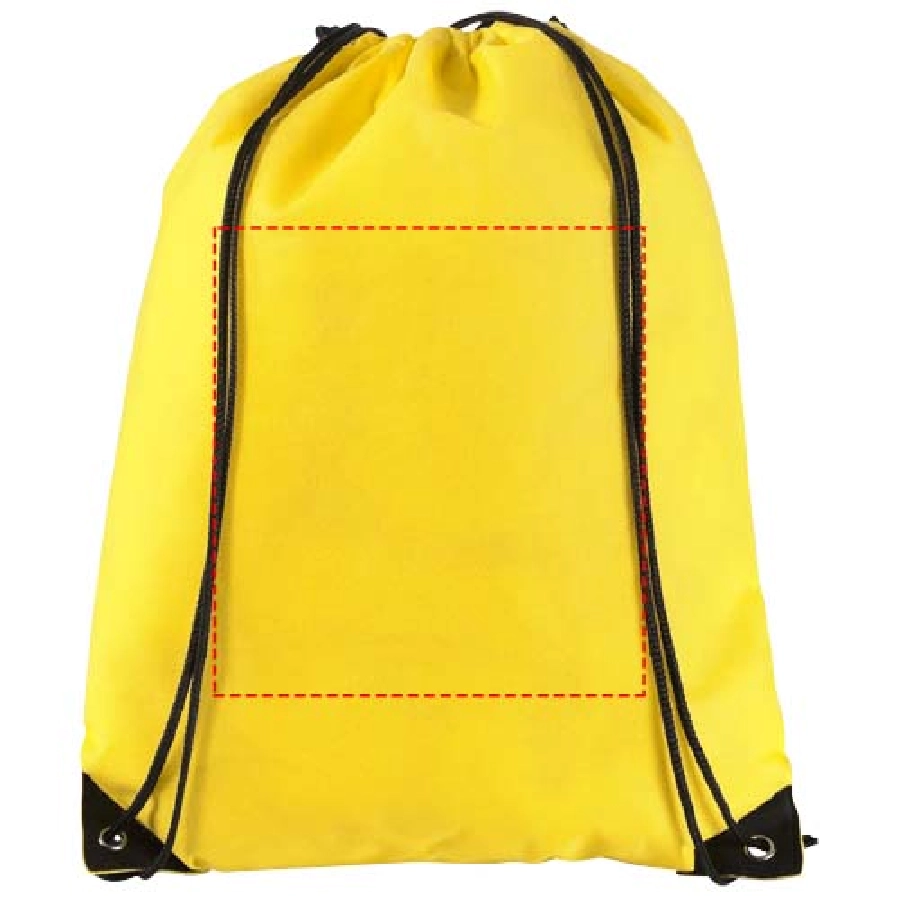 Plecak non woven Evergreen premium PFC-11961901 żółty