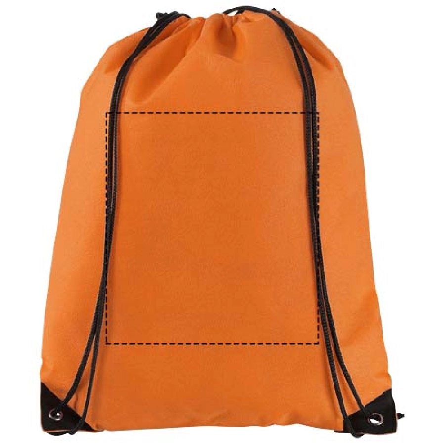 Plecak non woven Evergreen premium PFC-11961902 pomarańczowy