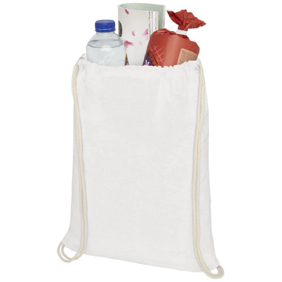 Plecak bawełniany premium Oregon PFC-12011302 biały