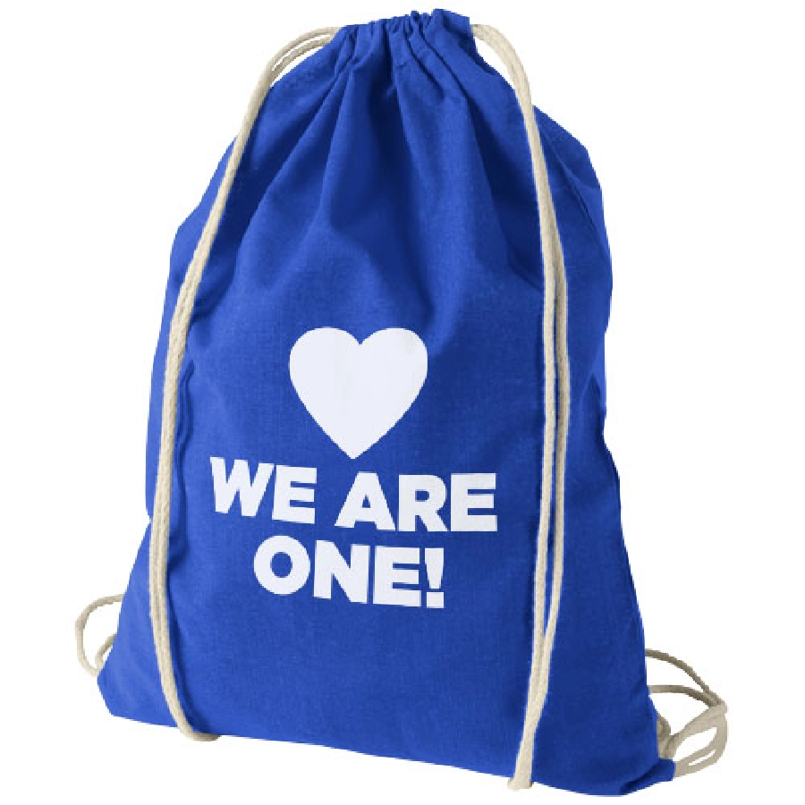 Plecak bawełniany premium Oregon PFC-12011303 niebieski