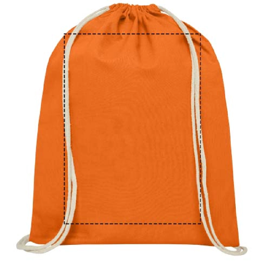 Plecak bawełniany premium Oregon PFC-12011306 pomarańczowy