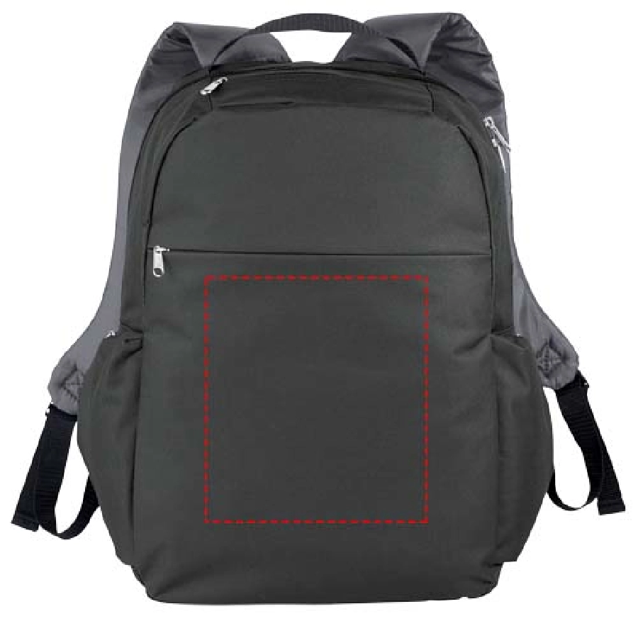 Smukły plecak na laptop 15 PFC-12018602 szary