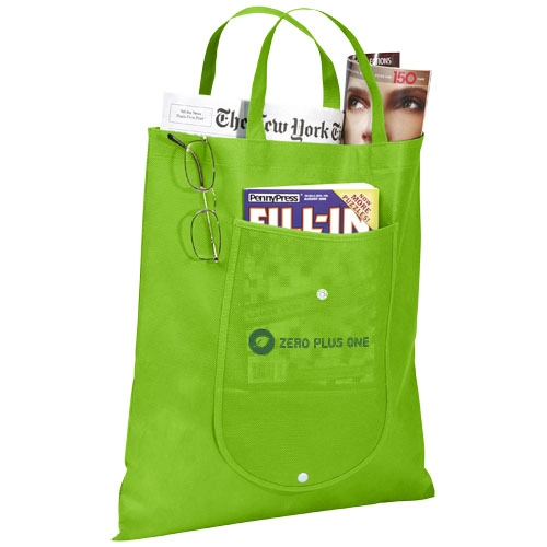 Składana torba z włókniny Maple PFC-12026801 zielony