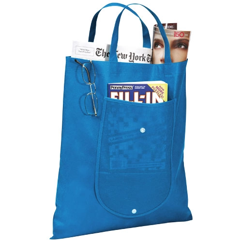 Składana torba z włókniny Maple PFC-12026802 niebieski