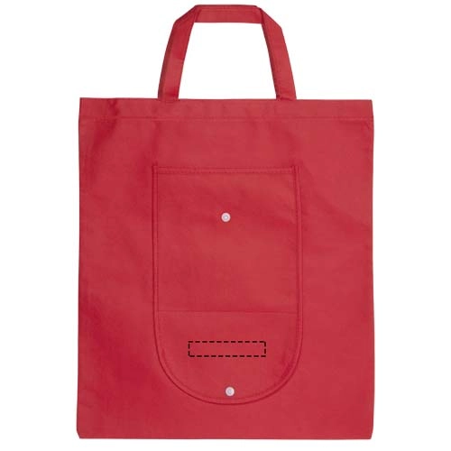 Składana torba z włókniny Maple PFC-12026803 czerwony