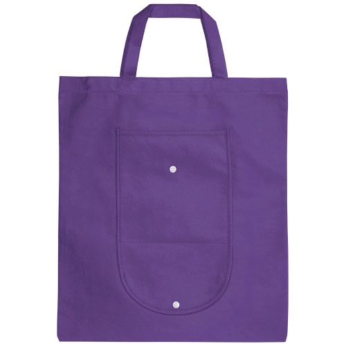 Składana torba z włókniny Maple PFC-12026806 fioletowy