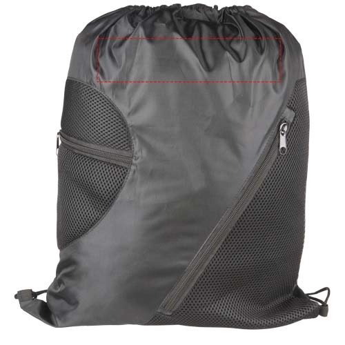 Plecak Zipped Mesh PFC-12028700 czarny