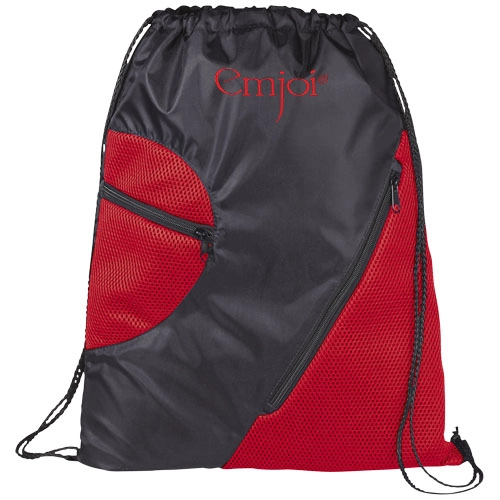 Plecak Zipped Mesh PFC-12028701 czerwony