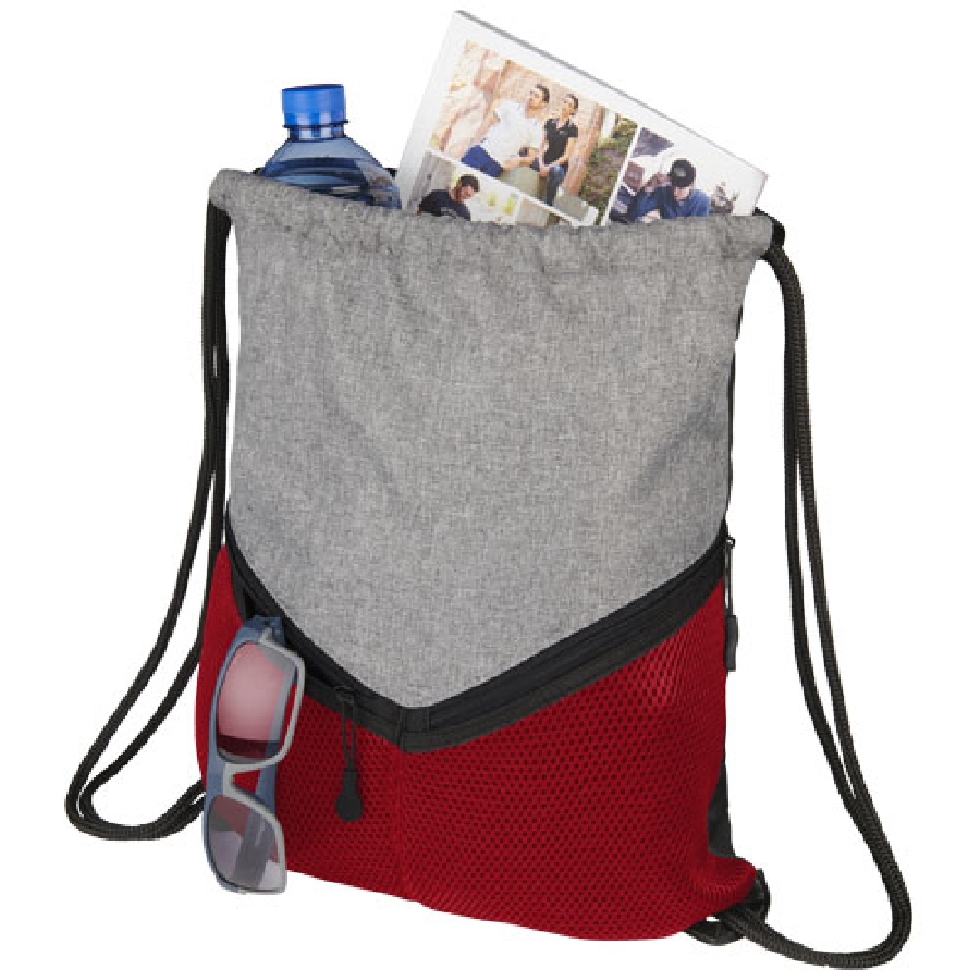 Sportowy plecak Voyager z troczkami PFC-12038501 czerwony