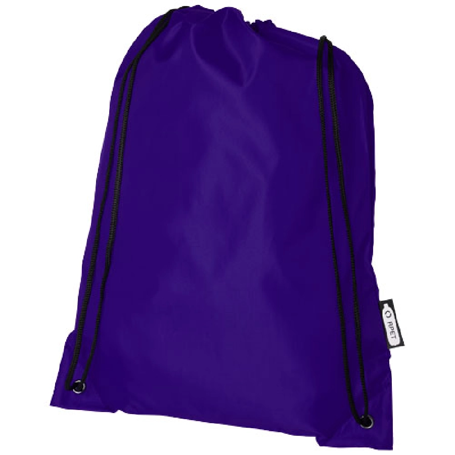 Plecak Oriole ze sznurkiem ściągającym z recyklowanego plastiku PET PFC-12046137