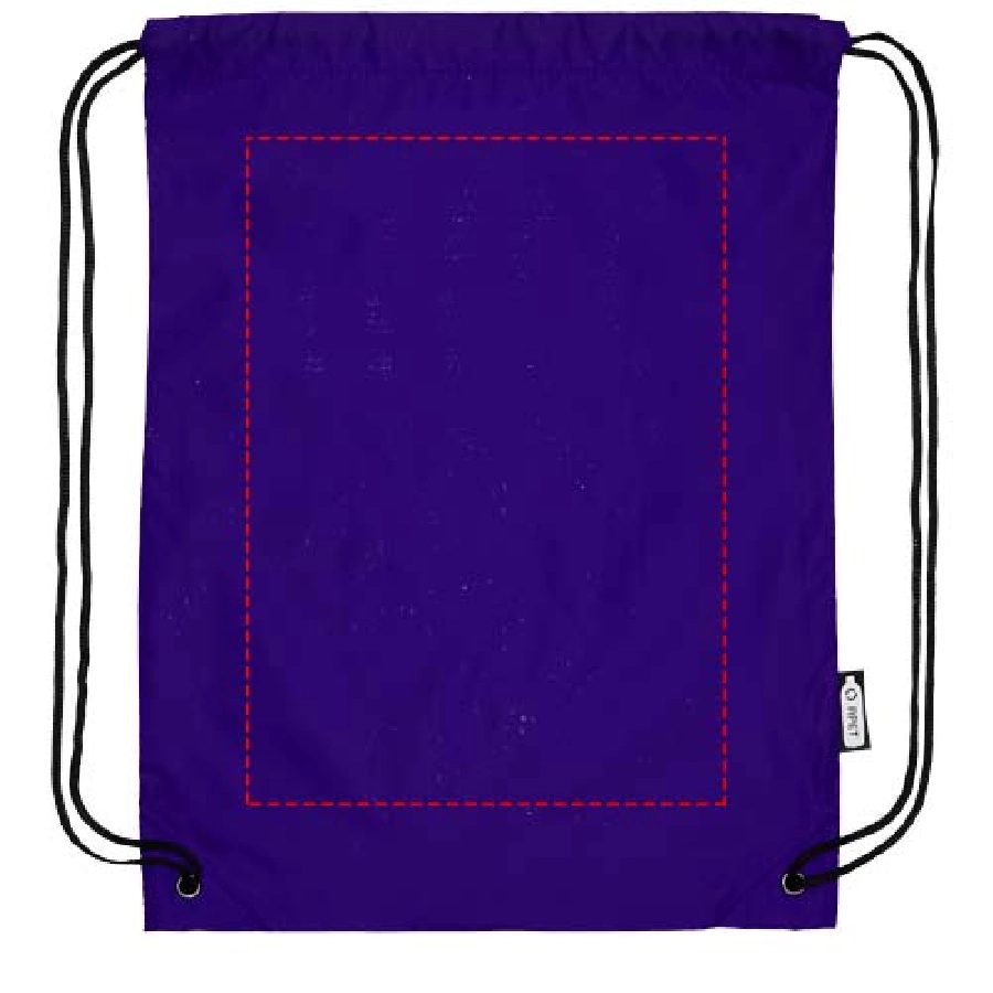 Plecak Oriole ze sznurkiem ściągającym z recyklowanego plastiku PET PFC-12046137