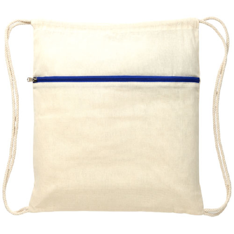 Plecak Oregon z zamkiem błyskawicznym i sznurkiem ściągającym PFC-12047101 biały