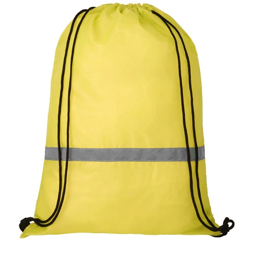 Plecak bezpieczeństwa Oriole ze sznurkiem ściągającym PFC-12048400 żółty