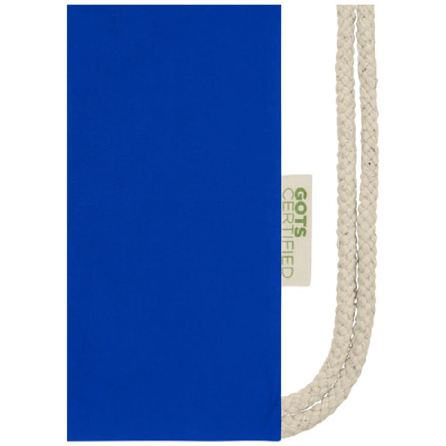 Orissa  plecak ściągany sznurkiem z bawełny organicznej z certyfikatem GOTS o gramaturze 100 g/m² PFC-12049053