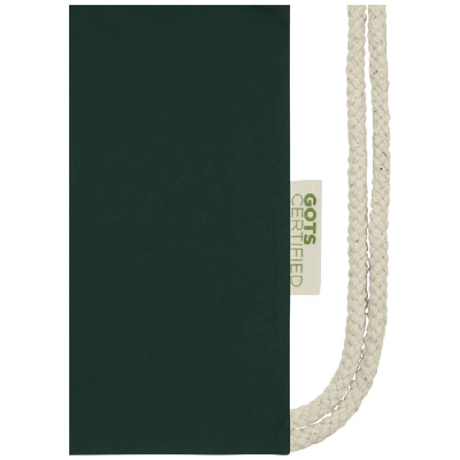 Orissa  plecak ściągany sznurkiem z bawełny organicznej z certyfikatem GOTS o gramaturze 100 g/m² PFC-12049064
