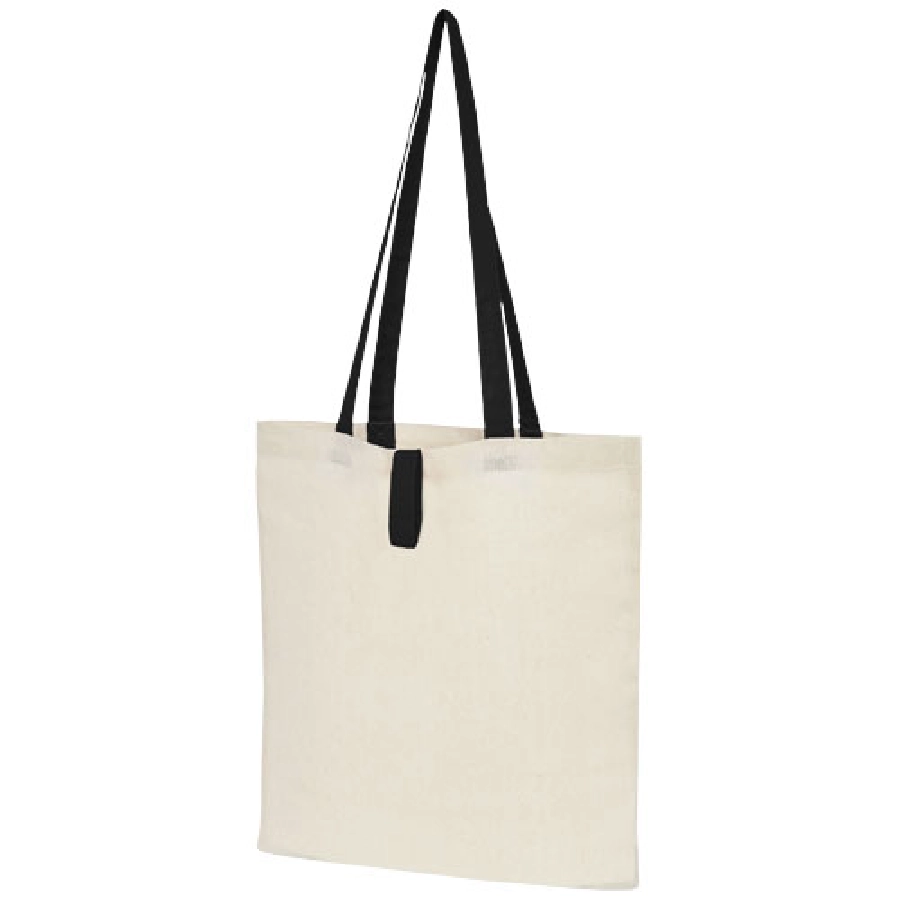 Składana torba na zakupy Nevada wykonana z bawełny o gramaturze 100 g/m² PFC-12049200