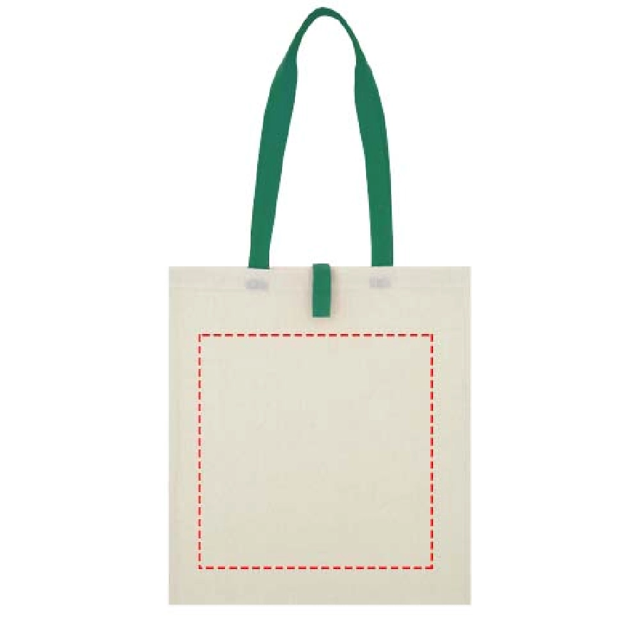 Składana torba na zakupy Nevada wykonana z bawełny o gramaturze 100 g/m² PFC-12049214