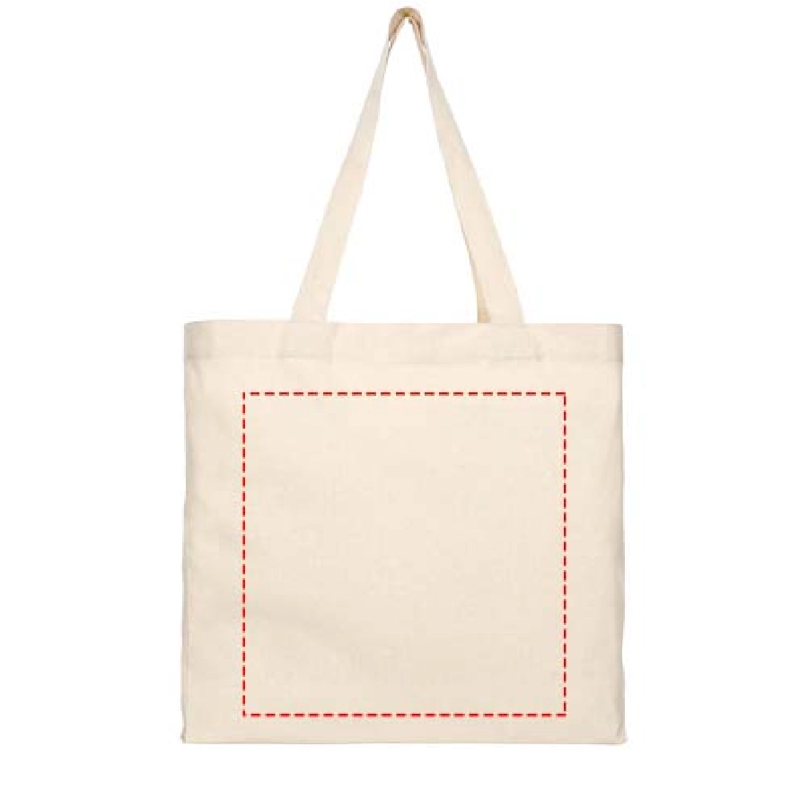 Pheebs poszerzana torba na zakupy z bawełny z recyclingu o gramaturze 210 g/m2 PFC-12053706