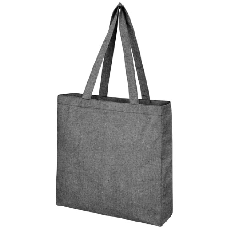 Pheebs poszerzana torba na zakupy z bawełny z recyclingu o gramaturze 210 g/m2 PFC-12053790
