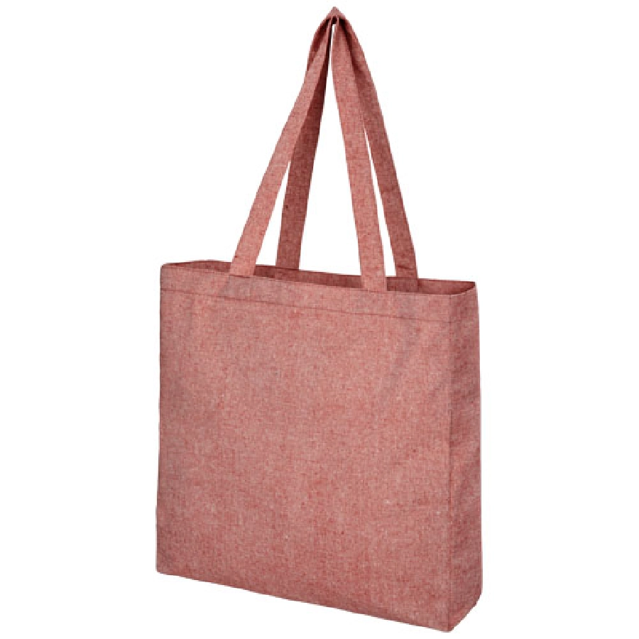 Pheebs poszerzana torba na zakupy z bawełny z recyclingu o gramaturze 210 g/m2 PFC-12053791