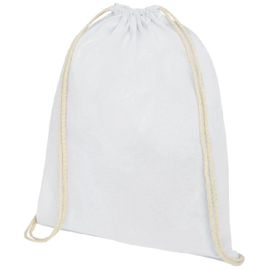 Plecak Oregon wykonany z bawełny o gramaturze 140 g/m² ze sznurkiem ściągającym PFC-12057501
