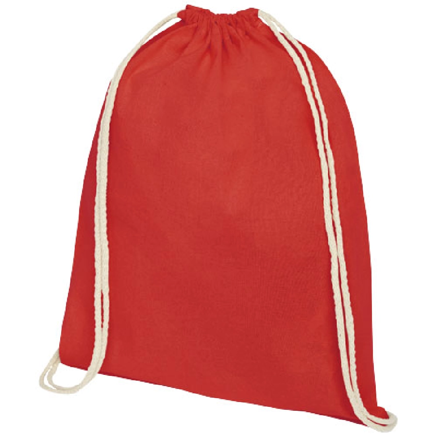Plecak Oregon wykonany z bawełny o gramaturze 140 g/m² ze sznurkiem ściągającym PFC-12057521