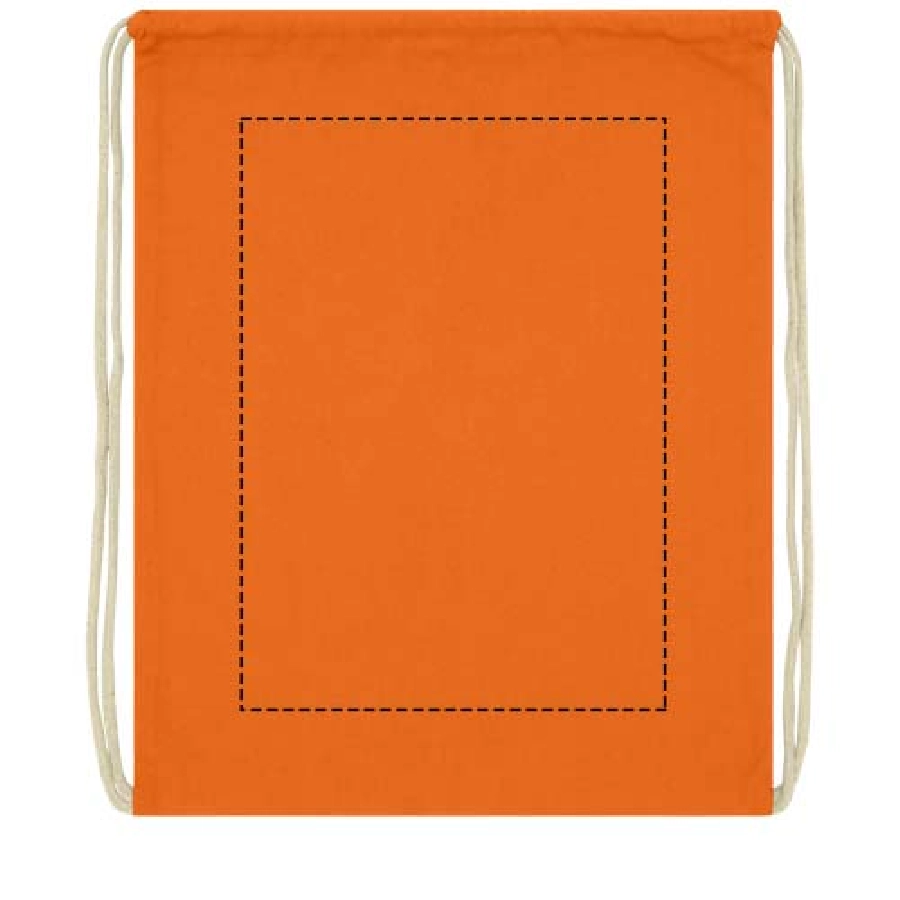 Plecak Oregon wykonany z bawełny o gramaturze 140 g/m² ze sznurkiem ściągającym PFC-12057531