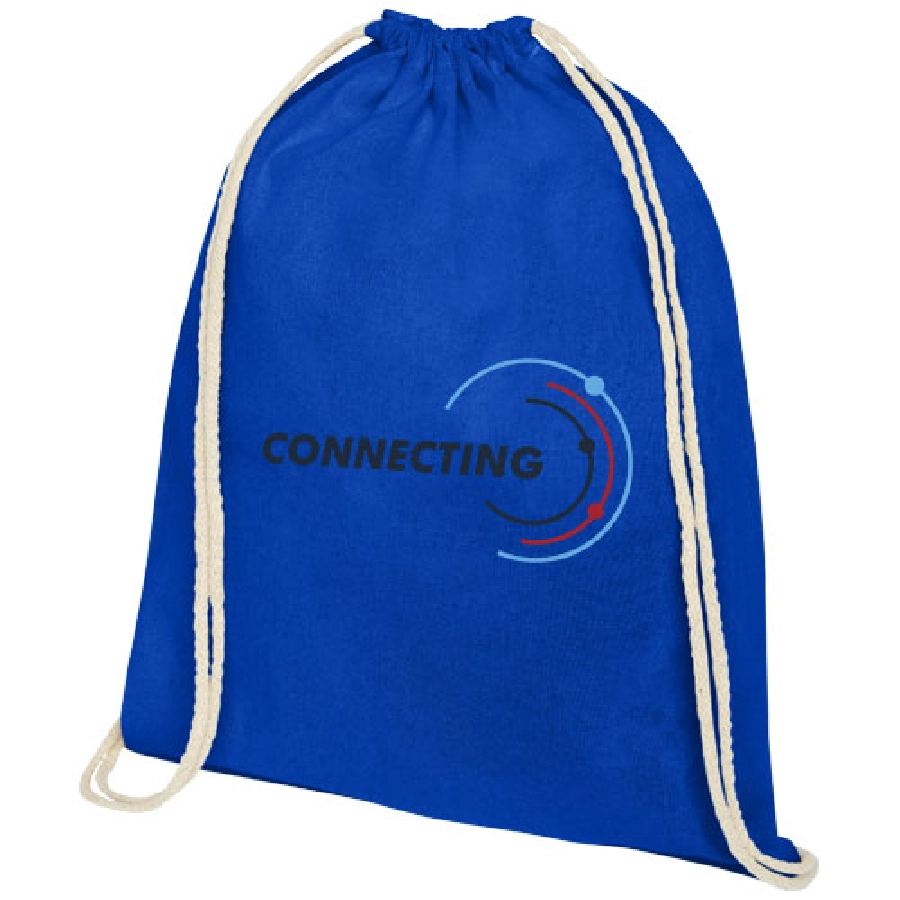 Plecak Oregon wykonany z bawełny o gramaturze 140 g/m² ze sznurkiem ściągającym PFC-12057553