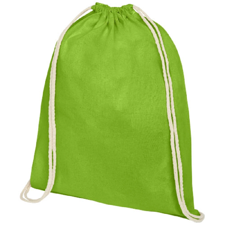 Plecak Oregon wykonany z bawełny o gramaturze 140 g/m² ze sznurkiem ściągającym PFC-12057563