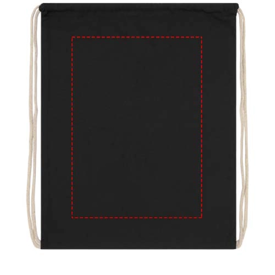 Plecak Oregon wykonany z bawełny o gramaturze 140 g/m² ze sznurkiem ściągającym PFC-12057590