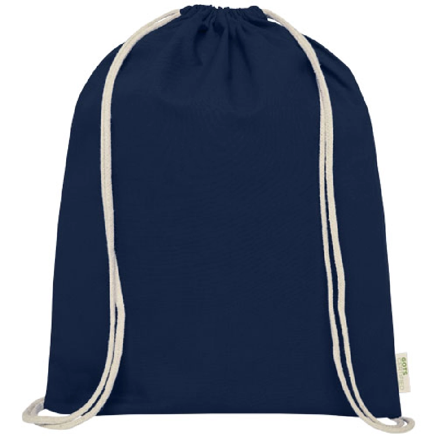 Orissa 140 g/m² organic cotton drawstring bag 5L PFC-12061255