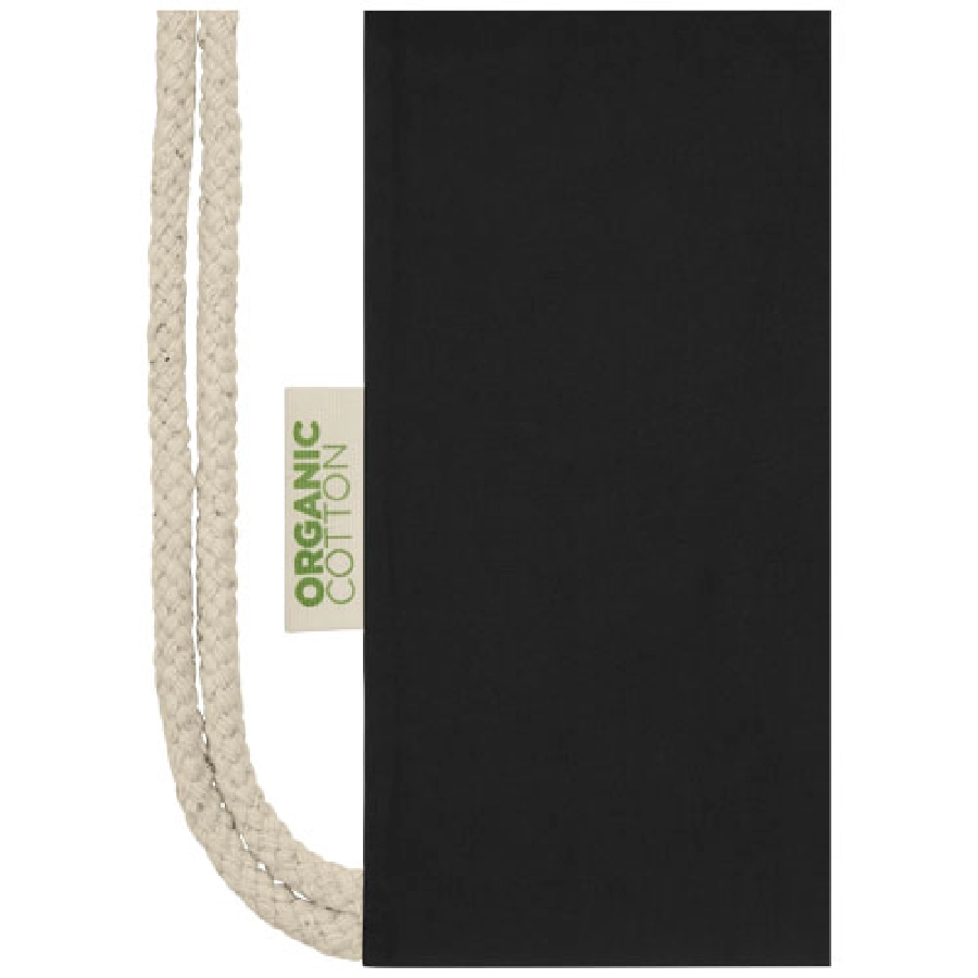 Plecak ściągany sznurkiem Orissa z bawełny organicznej z certyfikatem GOTS o gramaturze 140 g/m² PFC-12061290
