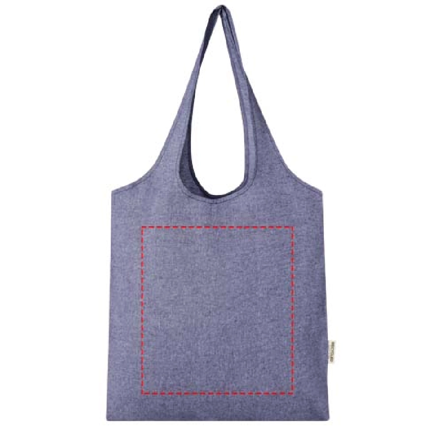 Pheebs modna torba na zakupy o pojemności 7 l z bawełny z recyklingu o gramaturze 150 g/m² PFC-12064150