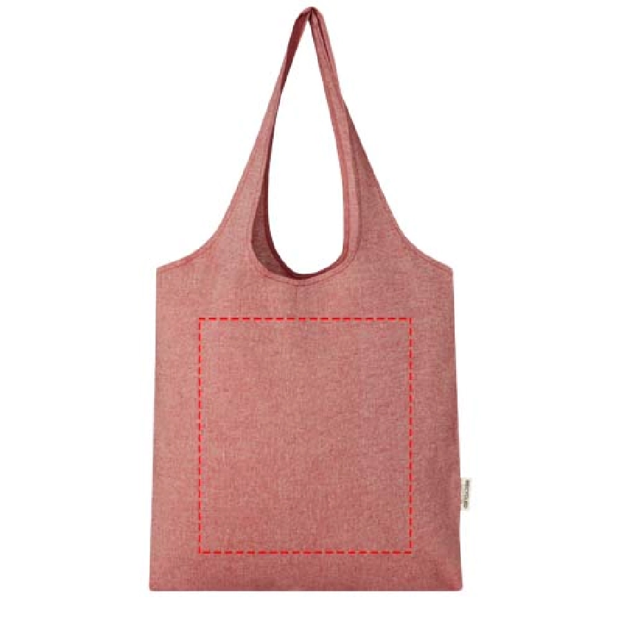 Pheebs modna torba na zakupy o pojemności 7 l z bawełny z recyklingu o gramaturze 150 g/m² PFC-12064191