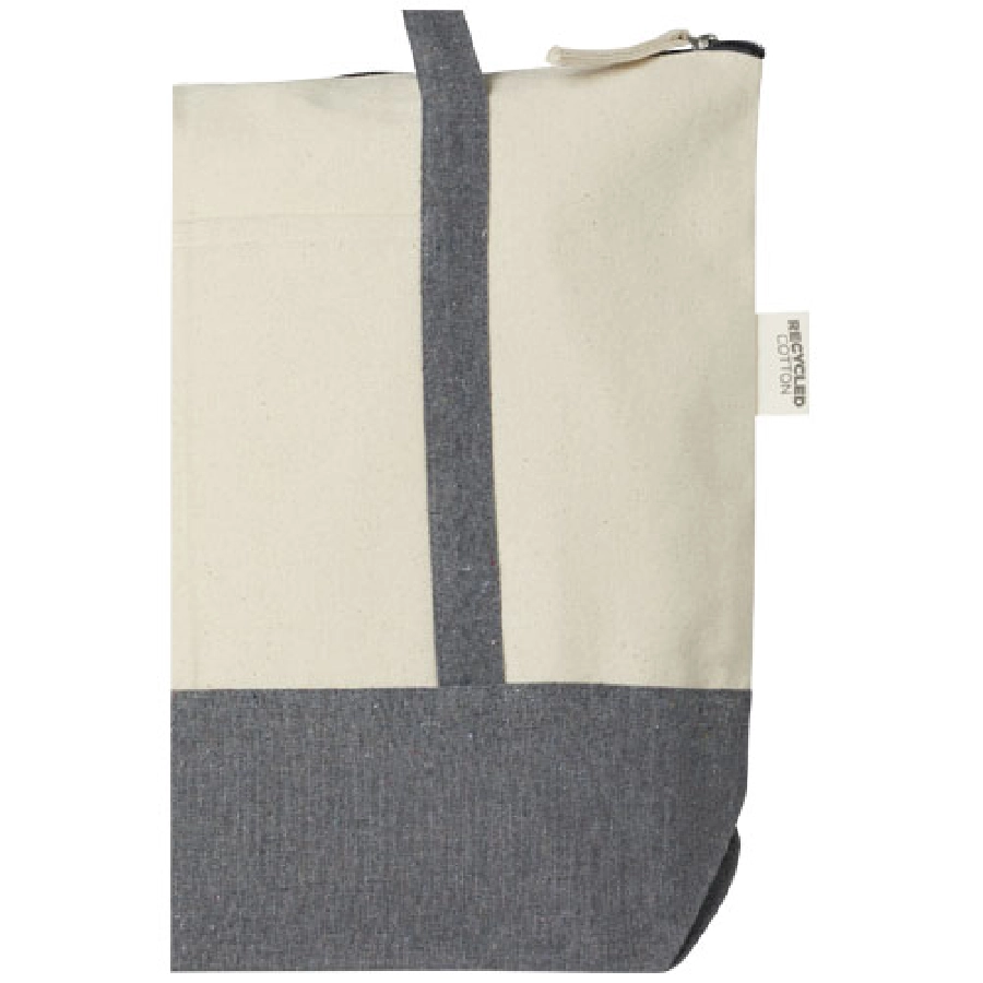 Repose torba na zakupy z suwakiem o pojemności 10 l z bawełny z recyklingu o gramaturze 320 g/m² PFC-12064506