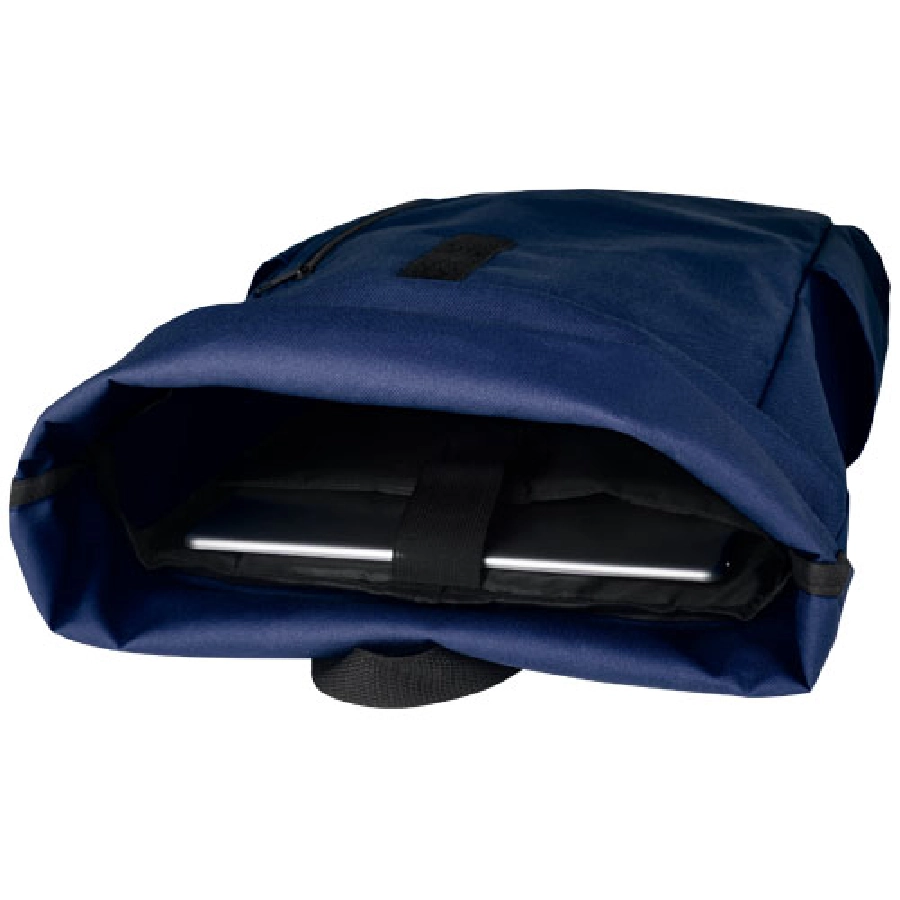 Byron plecak na laptopa 15,6 cala z tworzywa RPET z certyfikatem GRS z zawijanym zamknięciem, 18 l PFC-12065955