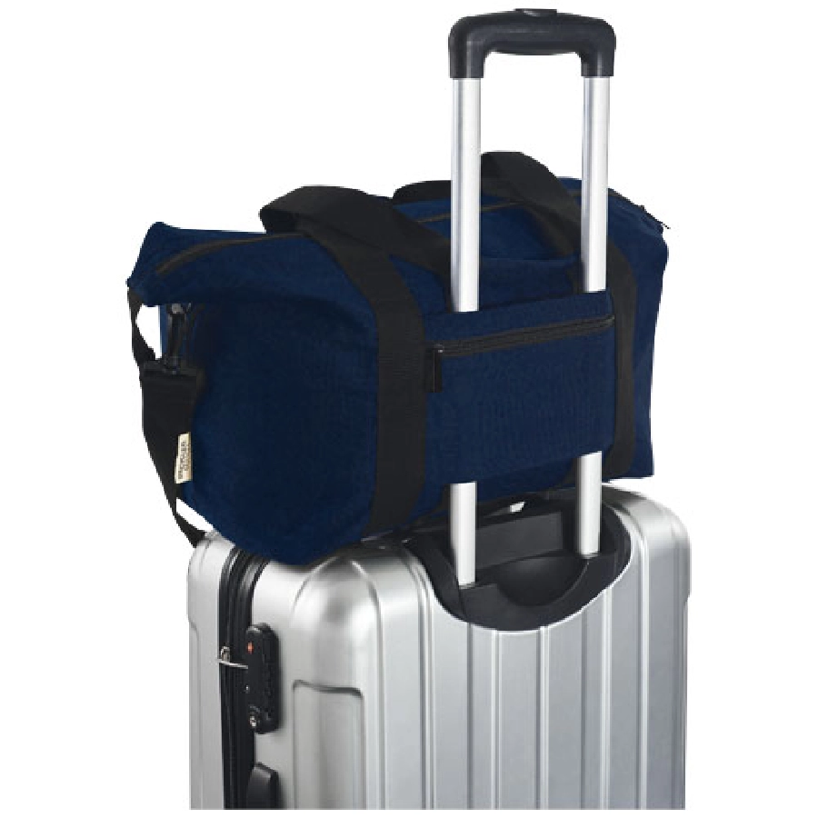 Joey sportowa torba podróżna o pojemności 25 l z płótna z recyklingu z certyfikatem GRS PFC-12068155