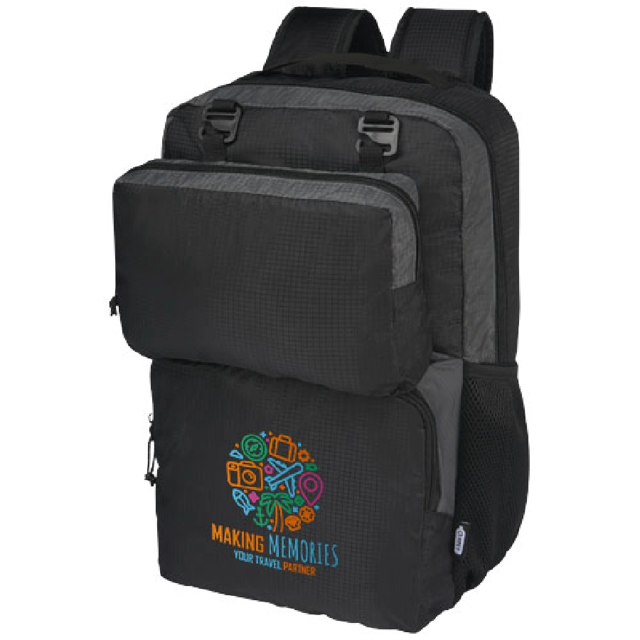 Trailhead plecak na 15calowego laptopa o pojemności 14 l z recyklingu z certyfikatem GRS PFC-12068290