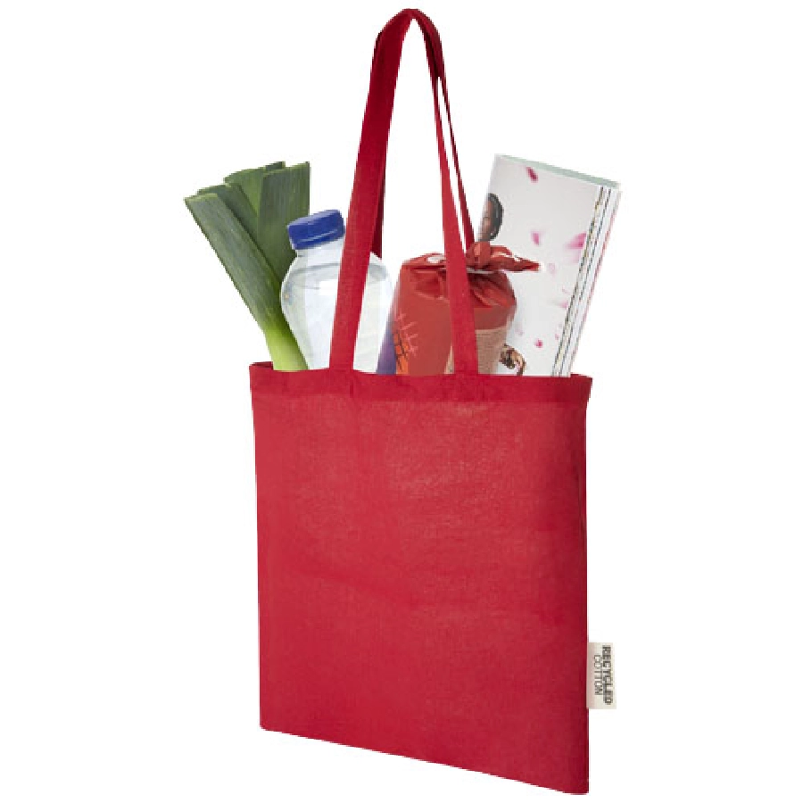 Madras torba na zakupy z bawełny z recyklingu o gramaturze 140 g/m2 i pojemności 7 l PFC-12069521