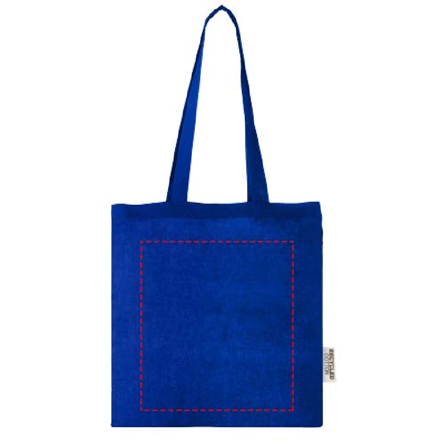 Madras torba na zakupy z bawełny z recyklingu o gramaturze 140 g/m2 i pojemności 7 l PFC-12069553