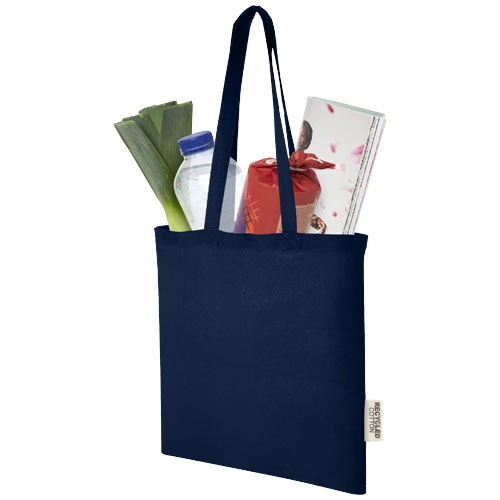 Madras torba na zakupy z bawełny z recyklingu o gramaturze 140 g/m2 i pojemności 7 l PFC-12069555