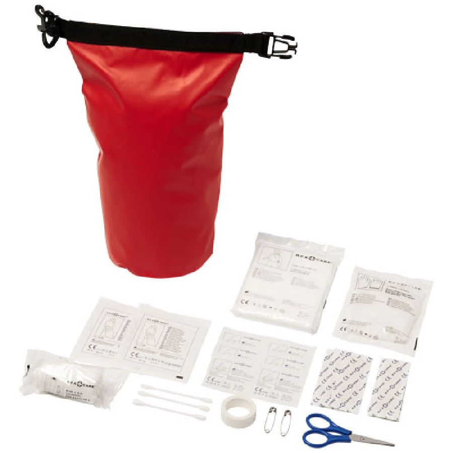 30-elementowa wodoodporna torba pierwszej pomocy Alexander PFC-12200604 czerwony